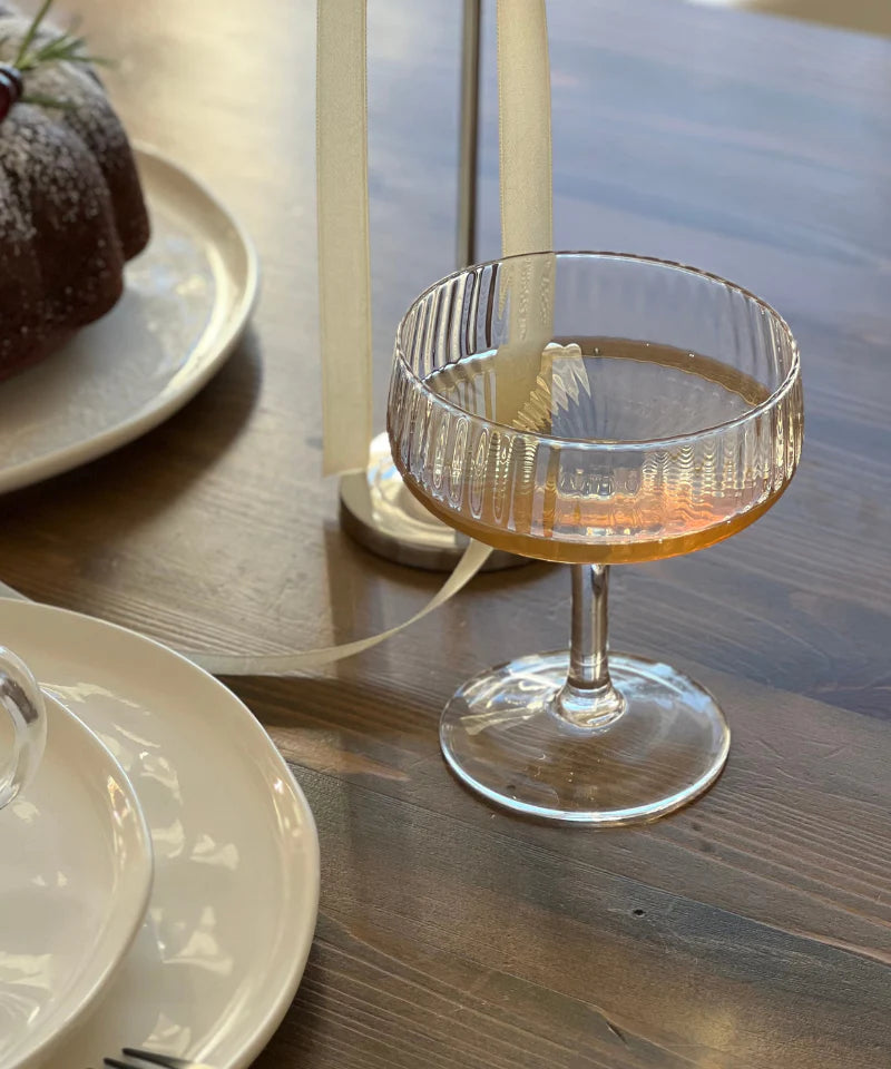 Set de 2 Verres de Champagne Riffle