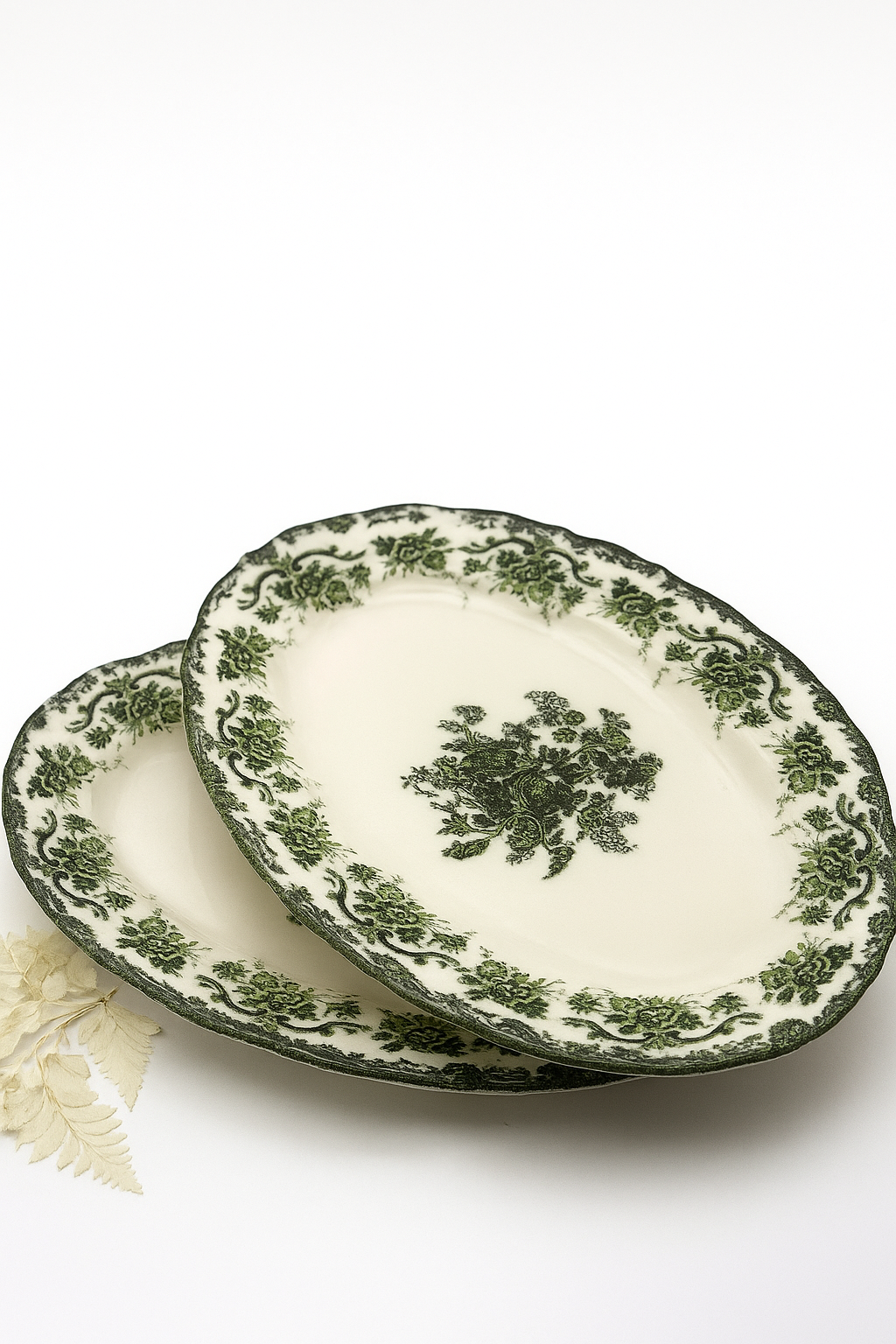 Set de 2 assiettes Vintage