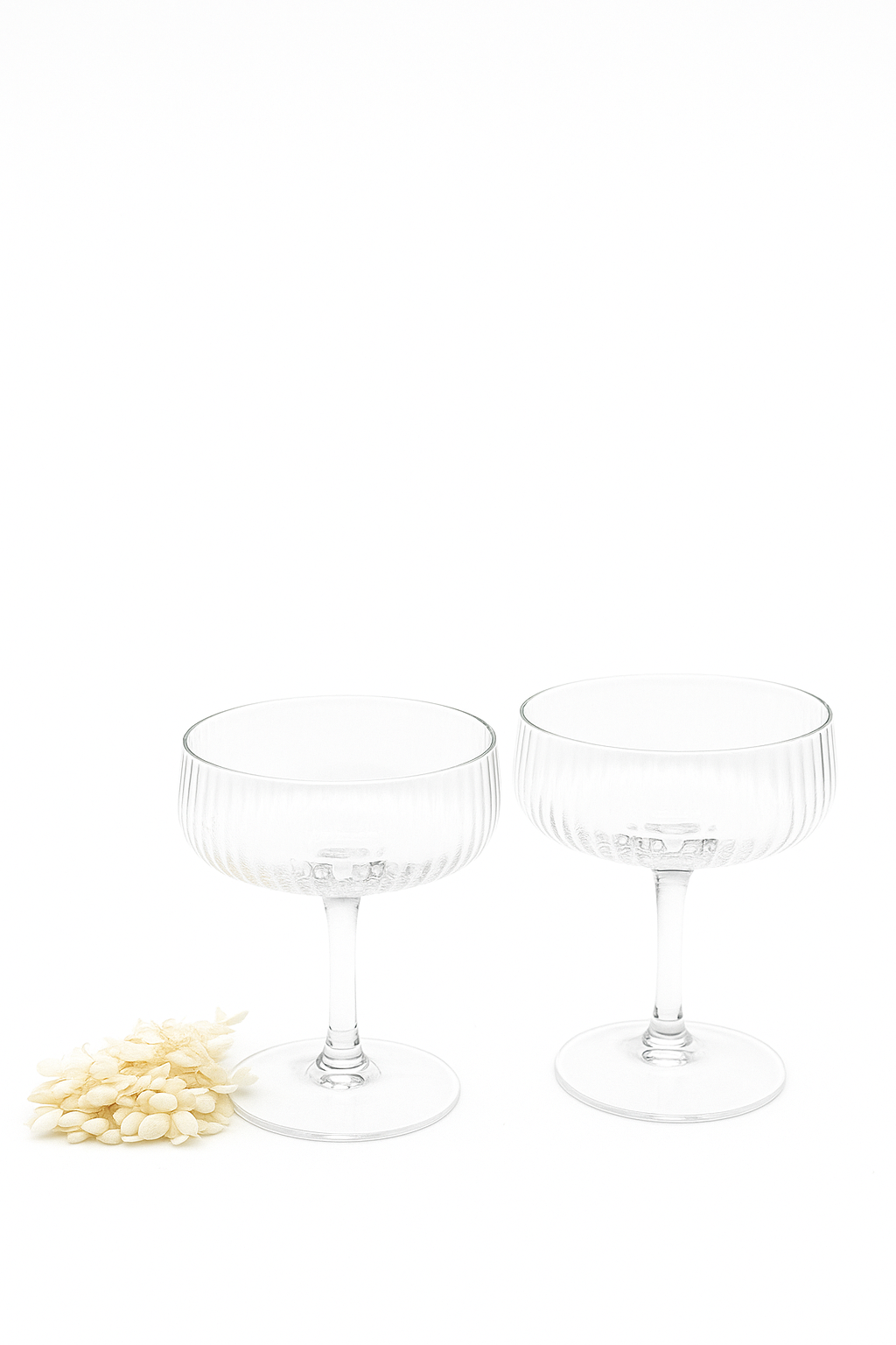 Set de 2 Verres de Champagne Riffle