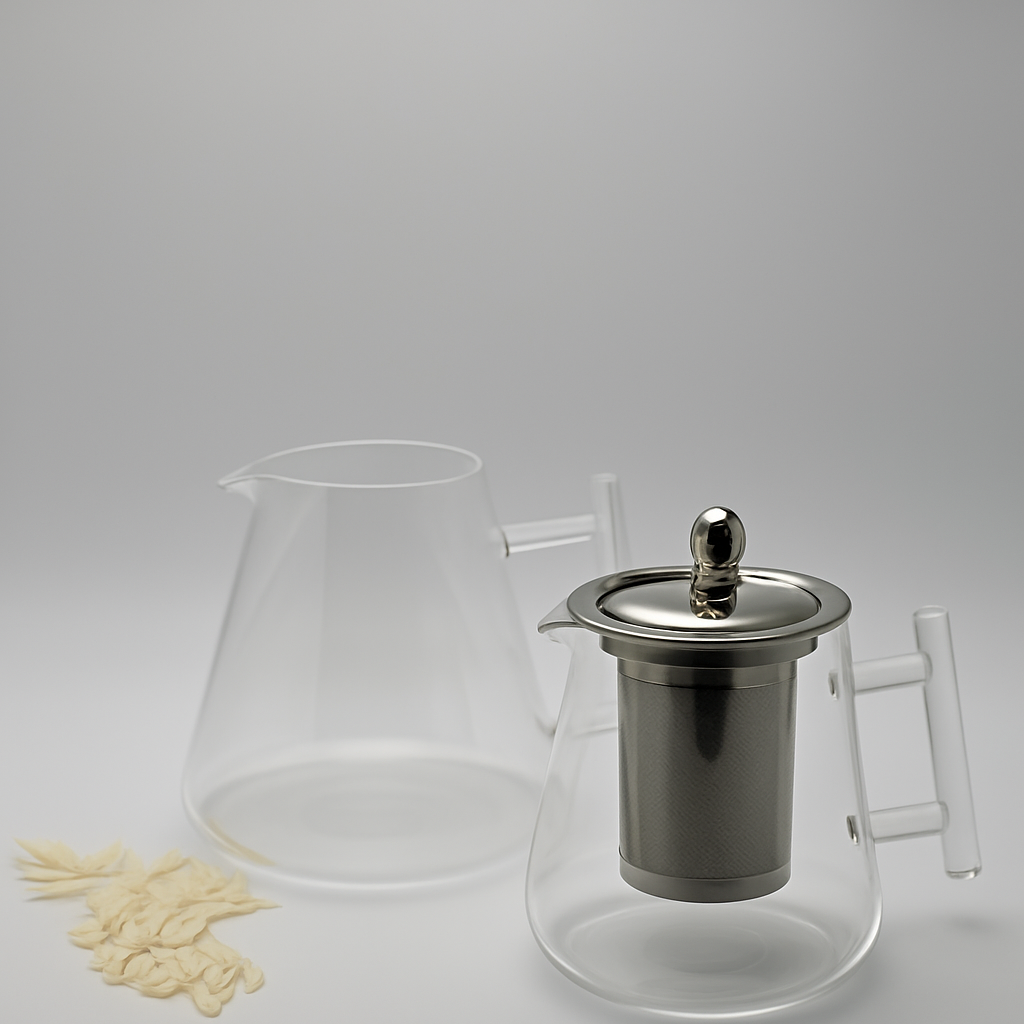 Théière turque en verre