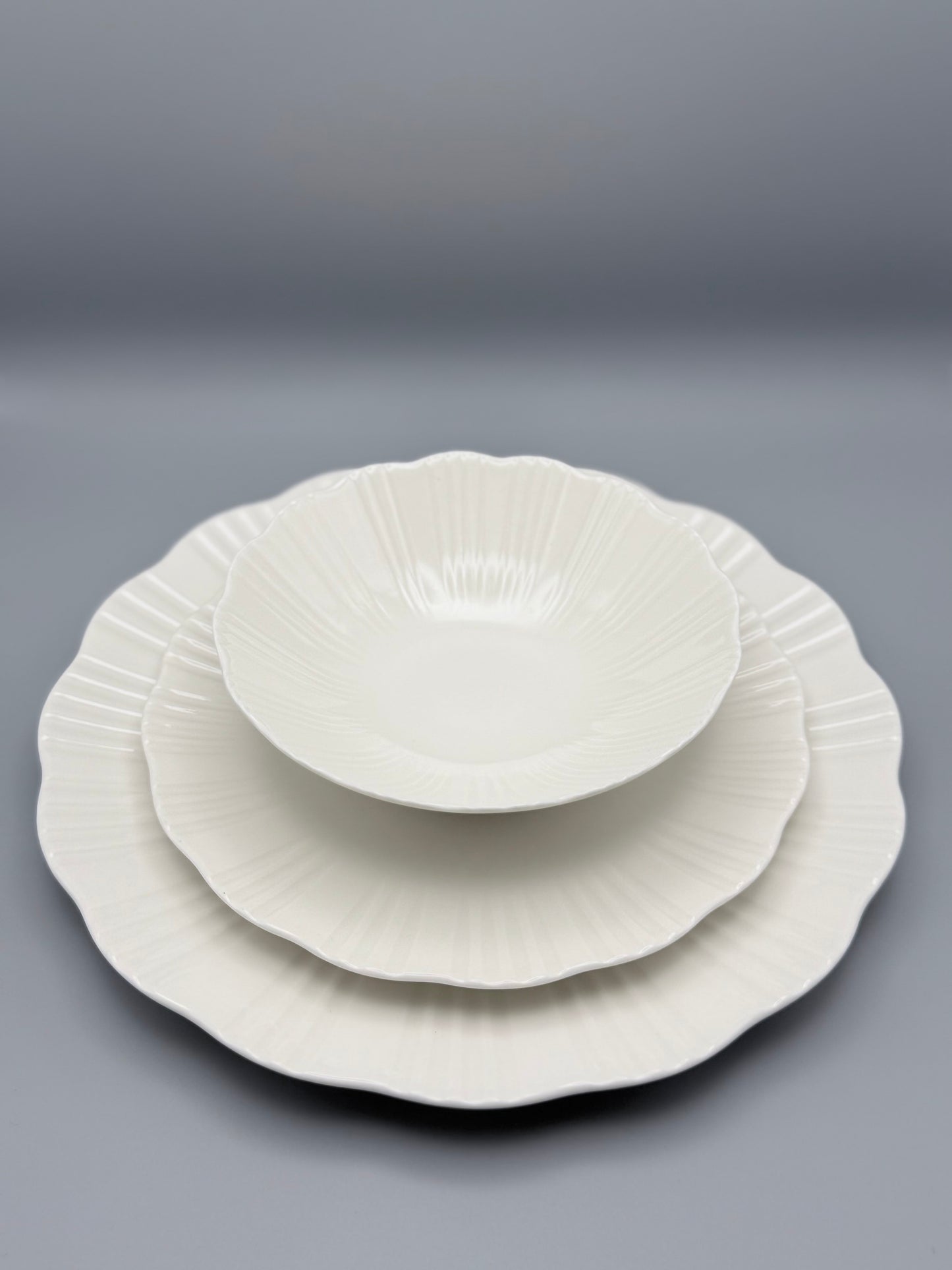 Service Aura blanc, 6 pers / 24 pcs